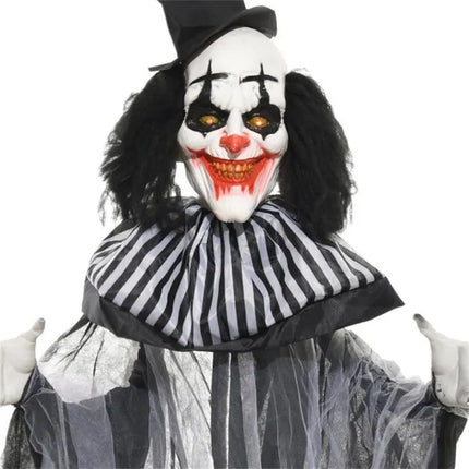6ft Tall Halloween Crazy Clown Inflatable